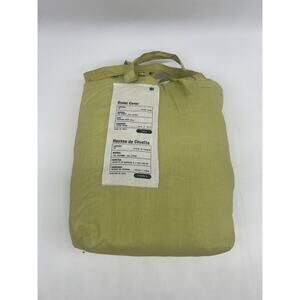 Urban Outfitters Skye Duvet Cover Twin Size Lime Green